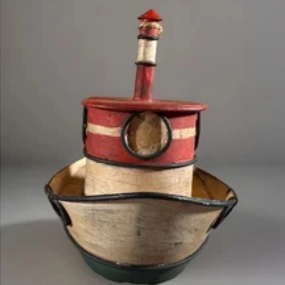 Vintage BOAT TREE ORNAMENT 7